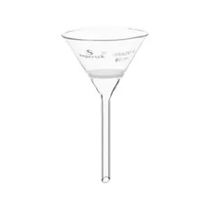 Conical Filter, (Hirsch Type) With Sintered Disc of Porosity Grade 1